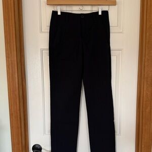 Under Armour Black Straight-Leg Performance Pants, Boys’ size 16, NWT